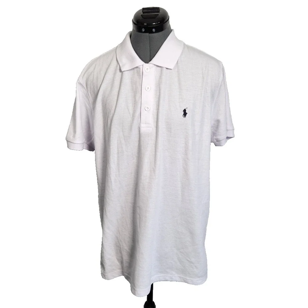 Polo Ralph Lauren White Polo Men's Size‎ XXL